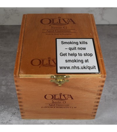 Oliva Serie G Çift Robusto Puro - 25'li Kutu  Oliva Serie G Çift Robusto Puro - 25'li Kutu