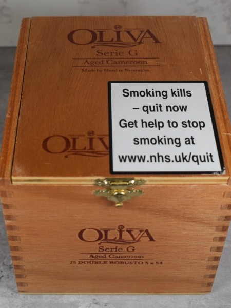 Oliva Serie G Çift Robusto Puro - 25'li Kutu  Oliva Serie G Çift Robusto Puro - 25'li Kutu