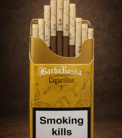 BarbaRossa Vanilya Aromalı Superslim Sigarello